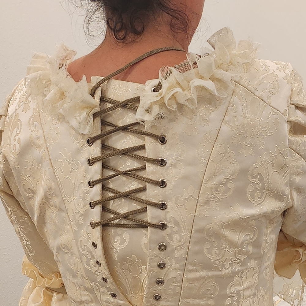 Burleska Marie Antoinette Costume Medieval Victorian lolita Wedding dress - Picture 12 of 16